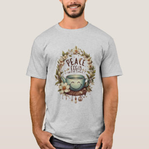 Frieden beginnt mit einem Lächeln-T - Shirt