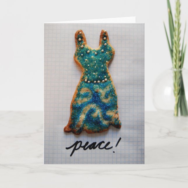 Frieden, bitte karte (Vorderseite)