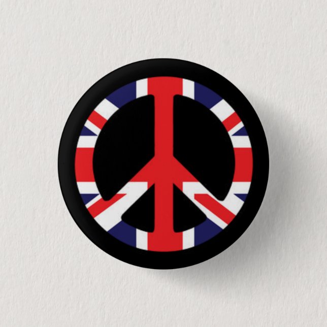 Frieden Briten Button (Vorderseite)
