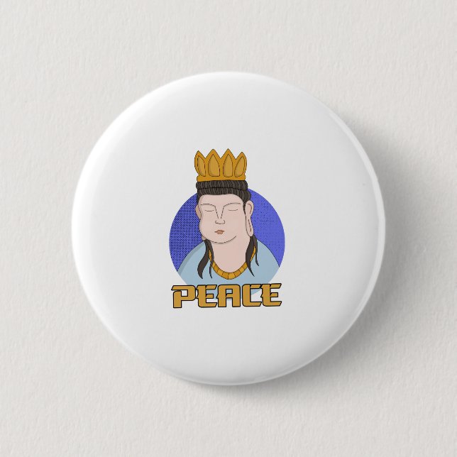 Frieden Button (Vorderseite)