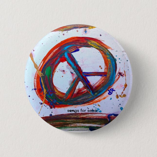 Frieden Button (Vorderseite)