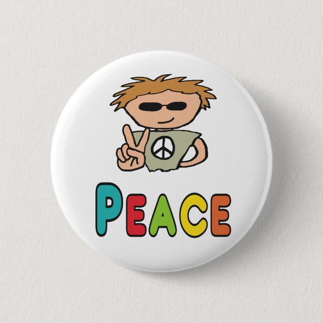 Frieden Button (Vorderseite)