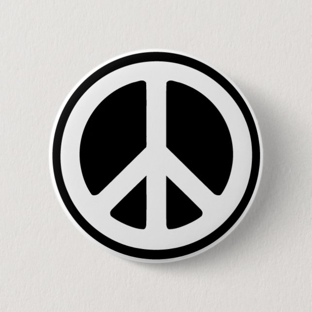 Frieden Button (Vorderseite)