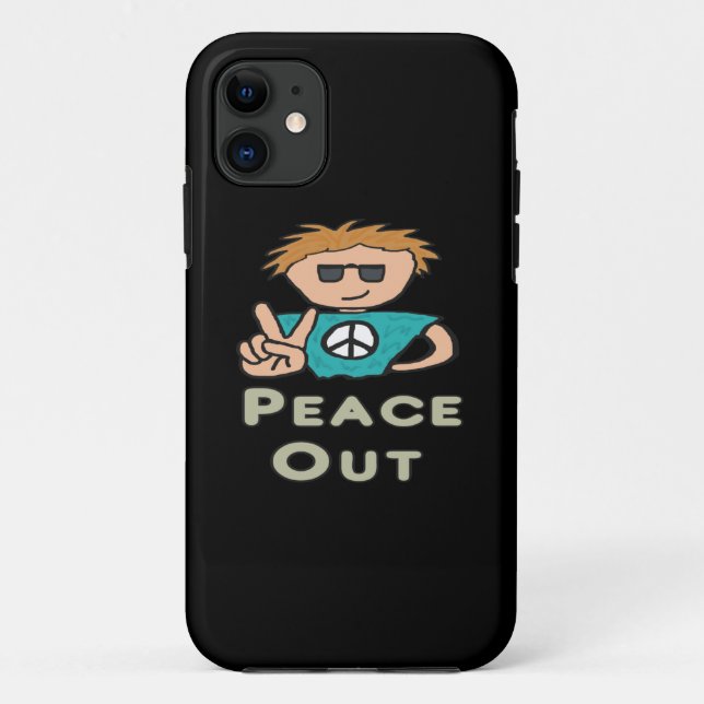 Frieden Case-Mate iPhone Hülle (Rückseite)