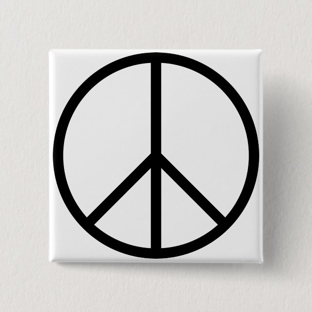Frieden (CND) Button (Vorderseite)