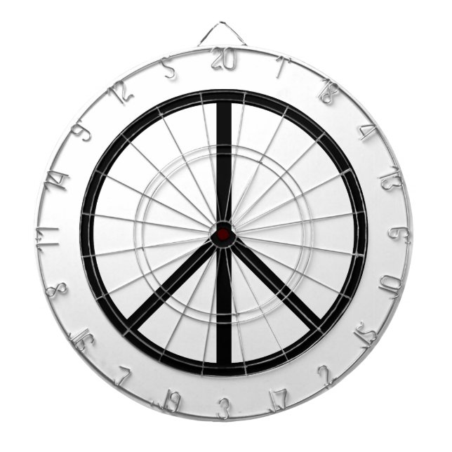 Frieden (CND) Dartscheibe (vorne)