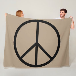 Frieden (CND) Fleecedecke