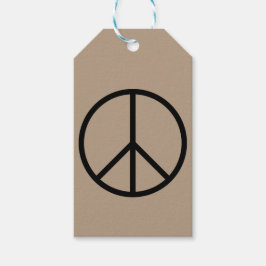 Frieden (CND) Geschenkanhänger