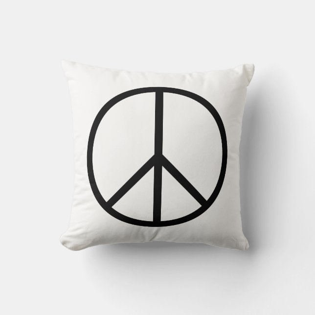 Frieden (CND) Kissen (Vorderseite)