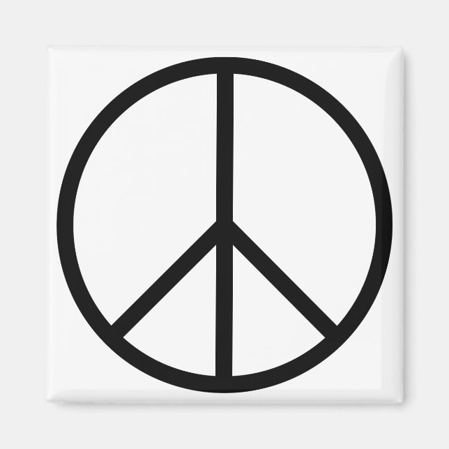 Frieden (CND) Magnet (Vorne)