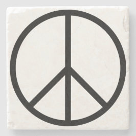 Frieden (CND) Steinuntersetzer