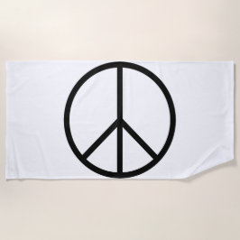 Frieden (CND) Strandtuch