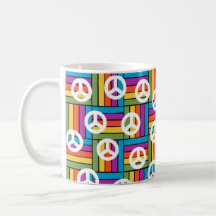 Frieden der 1970er kaffeetasse