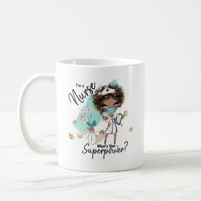 Frieden der Supermacht der Nurasis Kaffeetasse (Links)