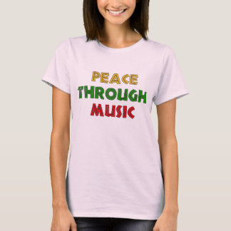 Frieden durch Musik T-Shirt