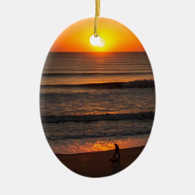 Frieden finden keramik ornament (Vorne)