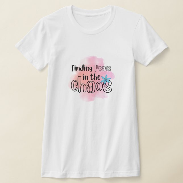 Frieden finden T-Shirt (Ablage )