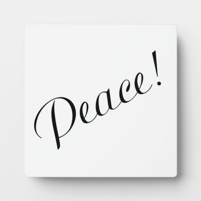 FRIEDEN FOTOPLATTE (Vorderseite)