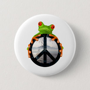 Frieden frog1 button