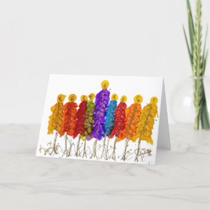 Frieden für alle Lovitude Weihnachtskarte Karte