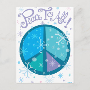 Frieden für alle! Postkarte