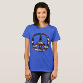 Frieden für Amerika T-Shirt