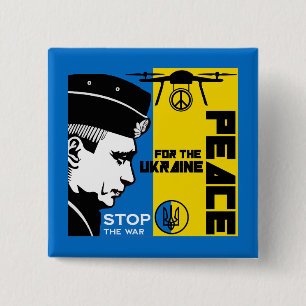 Frieden für die Ukraine Button