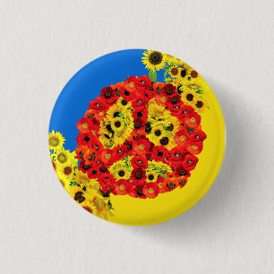 FRIEDEN FÜR DIE UKRAINE! BUTTON