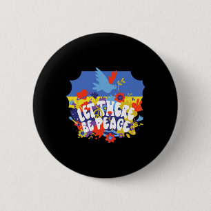 Frieden für die Ukraine Frieden Ukraine Flaggenfar Button