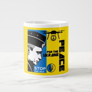 Frieden für die Ukraine Jumbo-Tasse