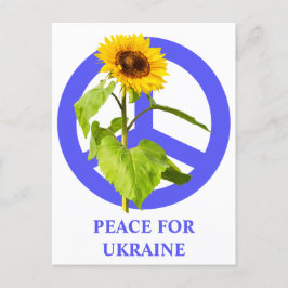 Frieden für die Ukraine Postkarte