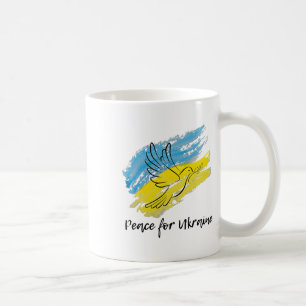 Frieden Für Die Ukraine Solidarität Frieden Herz U Kaffeetasse
