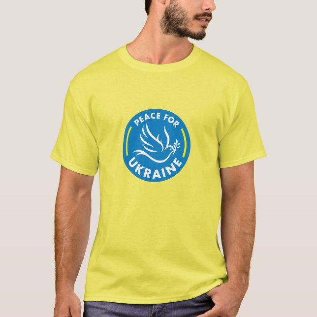Frieden für die Ukraine T-Shirt (Vorderseite)