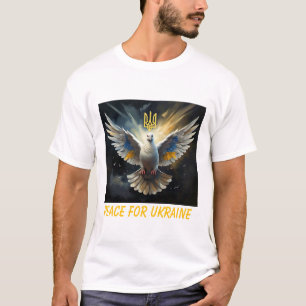 Frieden für die Ukraine - T - Shirt der Vereinten