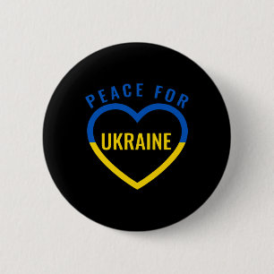 Frieden für die Ukraine Unterstützt die Ukraine Be Button