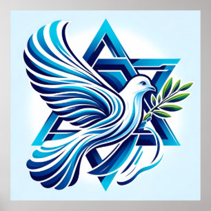 Frieden für Israel Poster