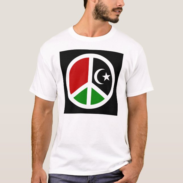 Frieden für Libyen T-Shirt (Vorderseite)