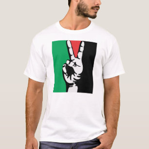 Frieden für Palästina-Flagge T-Shirt