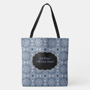 Frieden gelassen Füllen Sie Ihre Herz-Tasche