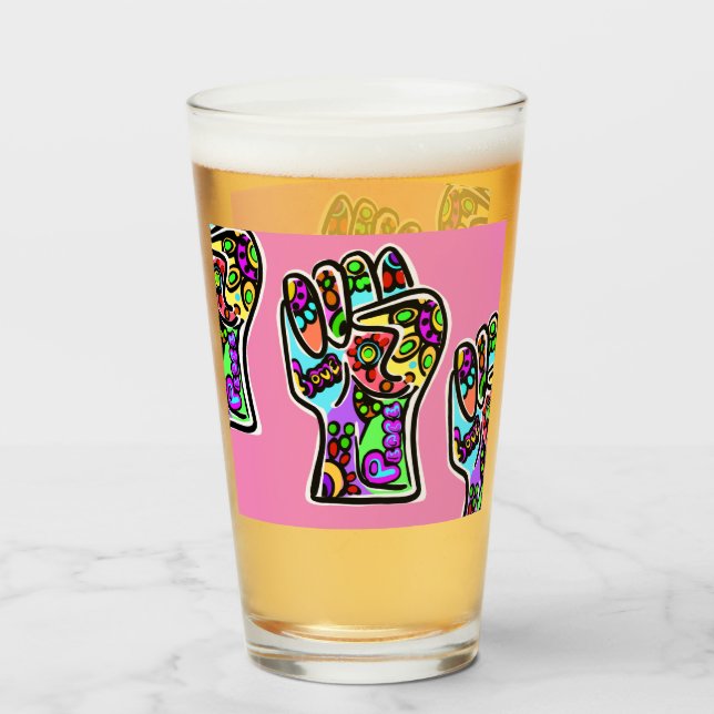 FRIEDEN GLAS (Vorne (Gefüllt))