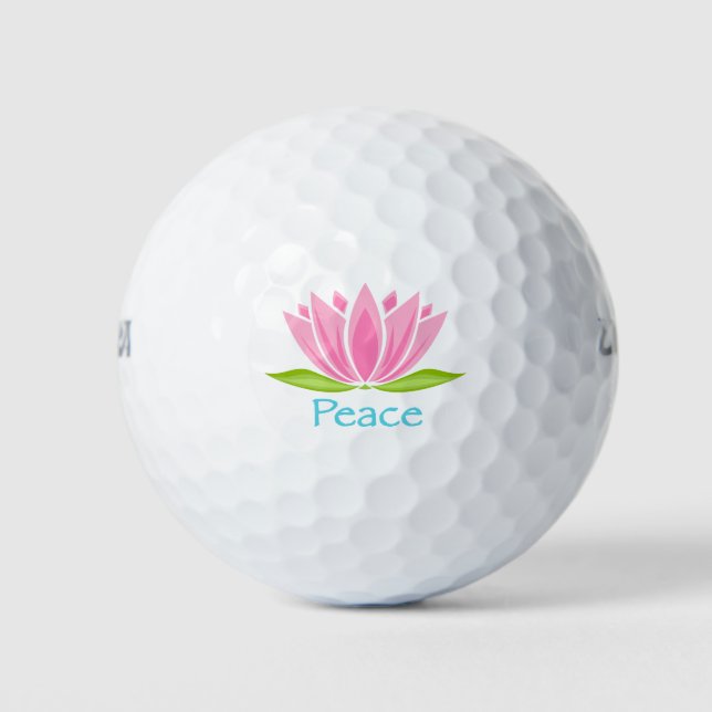Frieden Golfball (Vorderseite)