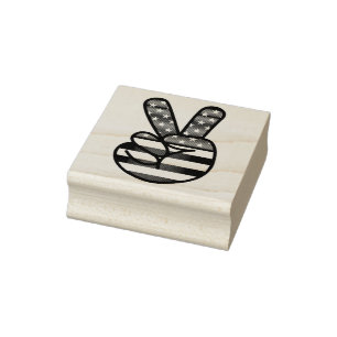 Frieden Gummistempel