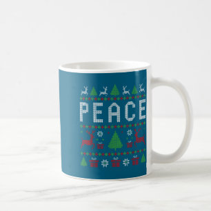 Frieden Ich komme in Frieden Paar passende hässlic Kaffeetasse