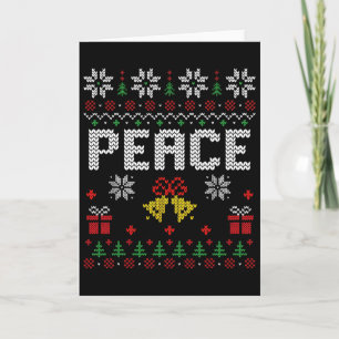 Frieden Ich komme in Frieden Weihnachten Paar pass Karte