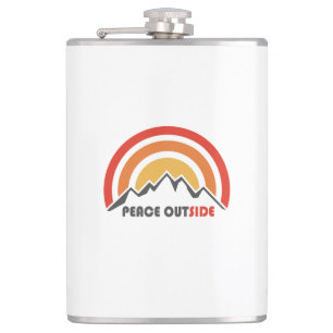 Frieden im Freien Flachmann