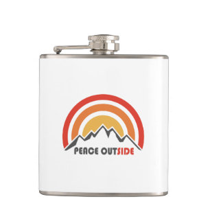 Frieden im Freien Flachmann