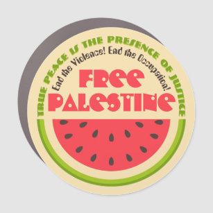 Frieden im freien Palästina Auto Magnet