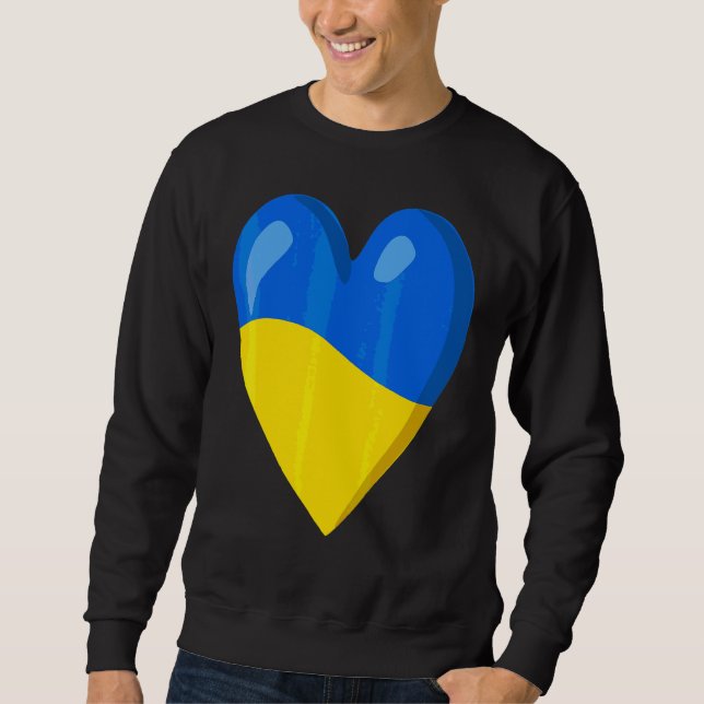 Frieden im Herzen der Not Sweatshirt (Vorderseite)