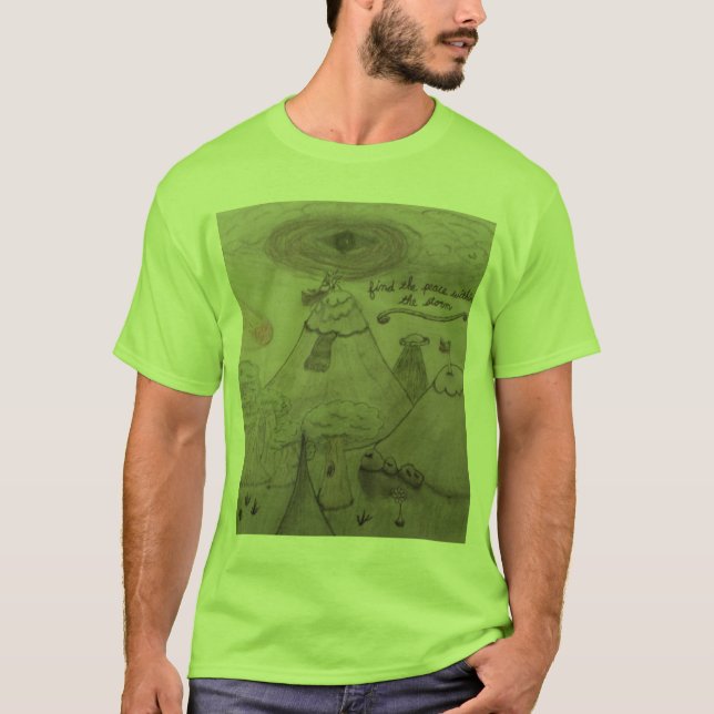 Frieden im Sturm T-Shirt (Vorderseite)