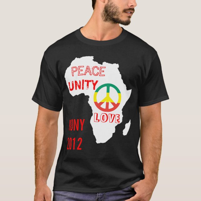 Frieden in Afrika T-Shirt (Vorderseite)